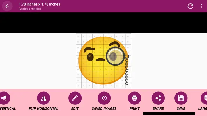 Grid Maker for Drawing android App screenshot 1